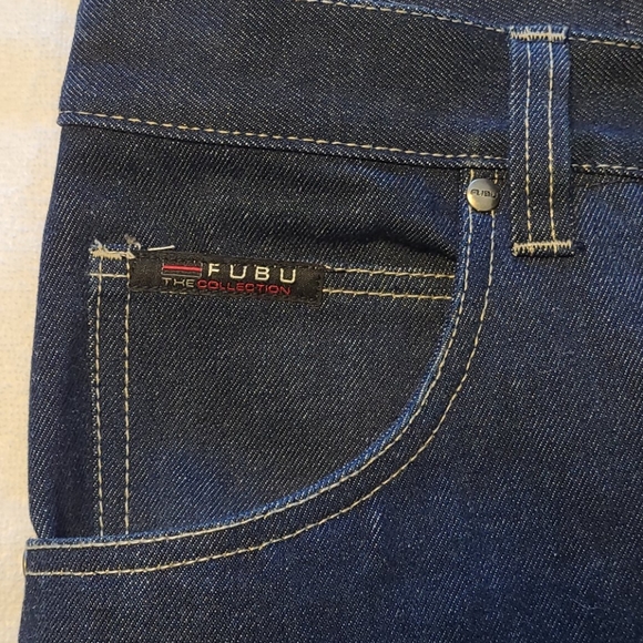 Fubu the collection vintage 90's denim jeans 40x34 hip hop carpenter - Picture 1 of 16